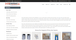 Desktop Screenshot of entryalertproducts.com